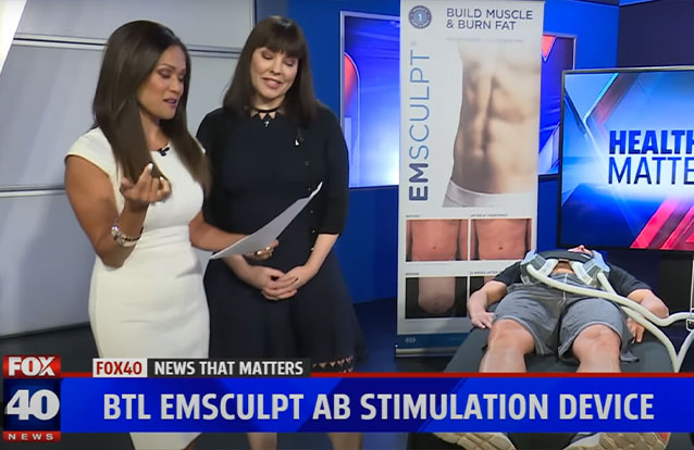 Emsculpt featured on Fox 40