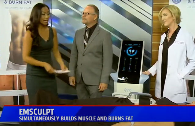 Emsculpt featured on Fox 5 San Diego