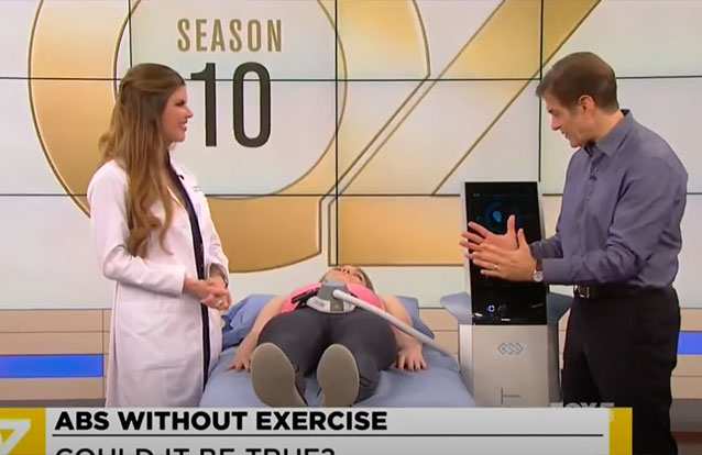 Emsculpt featured on Dr. Oz Show